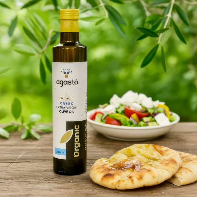 Samos v lahvi! 🌴 Dáme Vám teď 20 % SLEVU! Představujeme vám Extra Panenský Olivový Olej Agasto – prémiové tekuté zlato z...